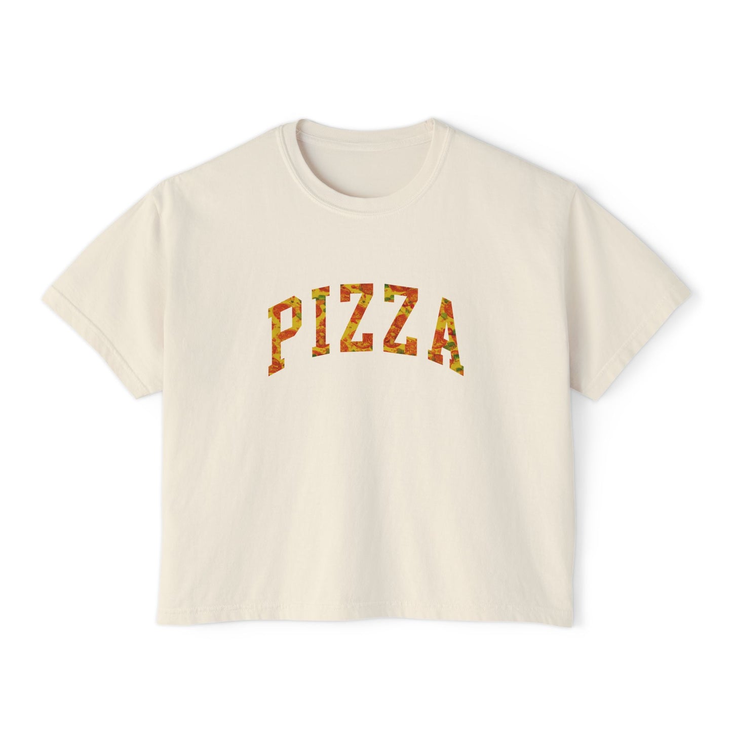 "Pizza" - Women's Boxy Tee