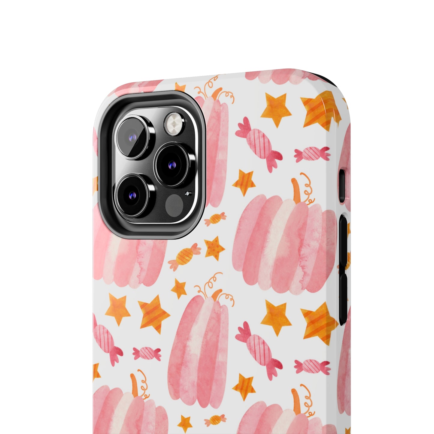 Plump Pink Pumpkins Halloween Phone Case