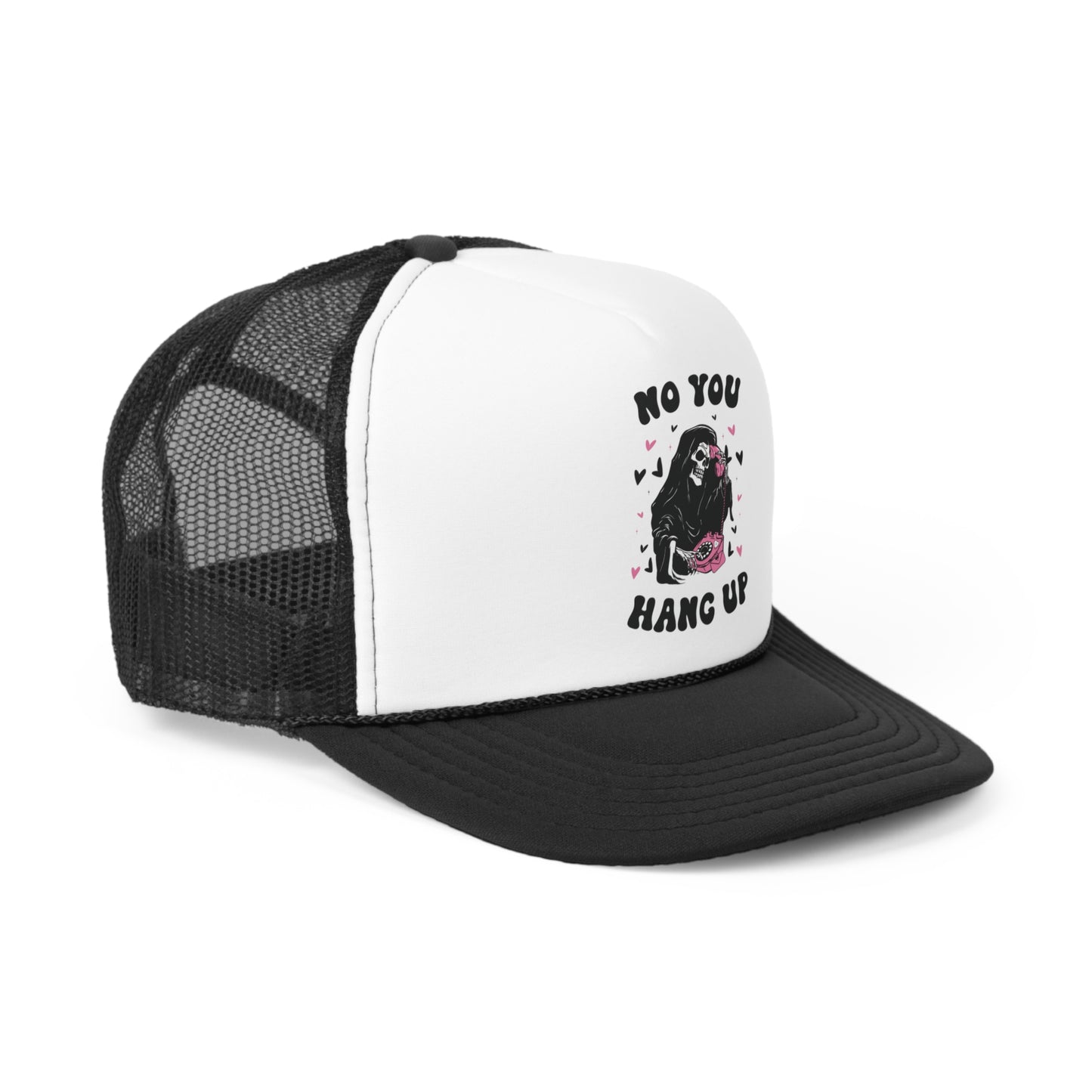 Grim Reaper Halloween Trucker Hat