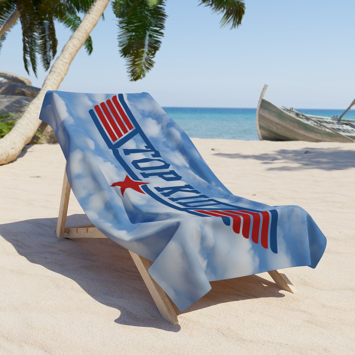 "Top Kid" Aviation - Themed Towel