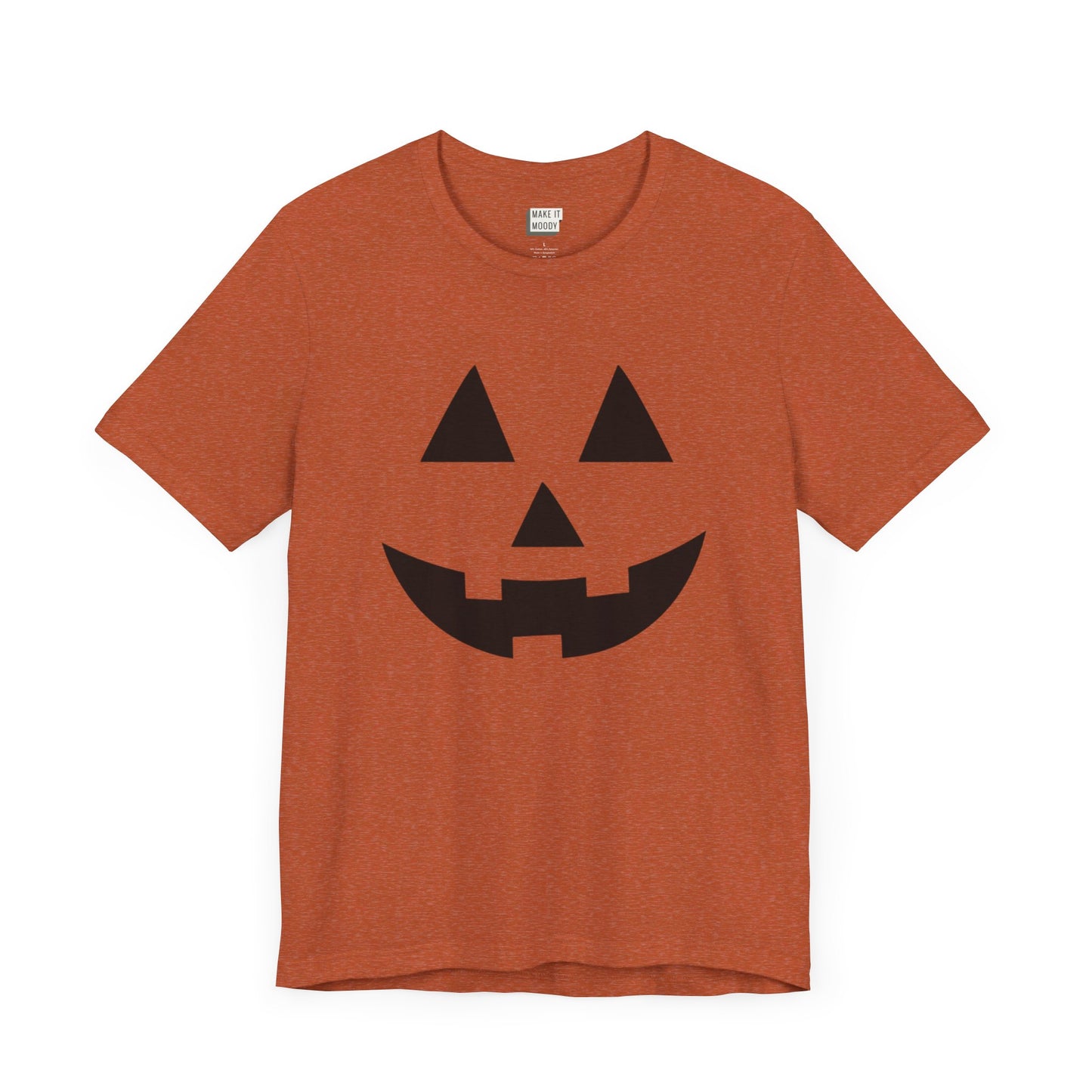 Mischievous Jack-o-Lantern Halloween Tee (Front/Back)
