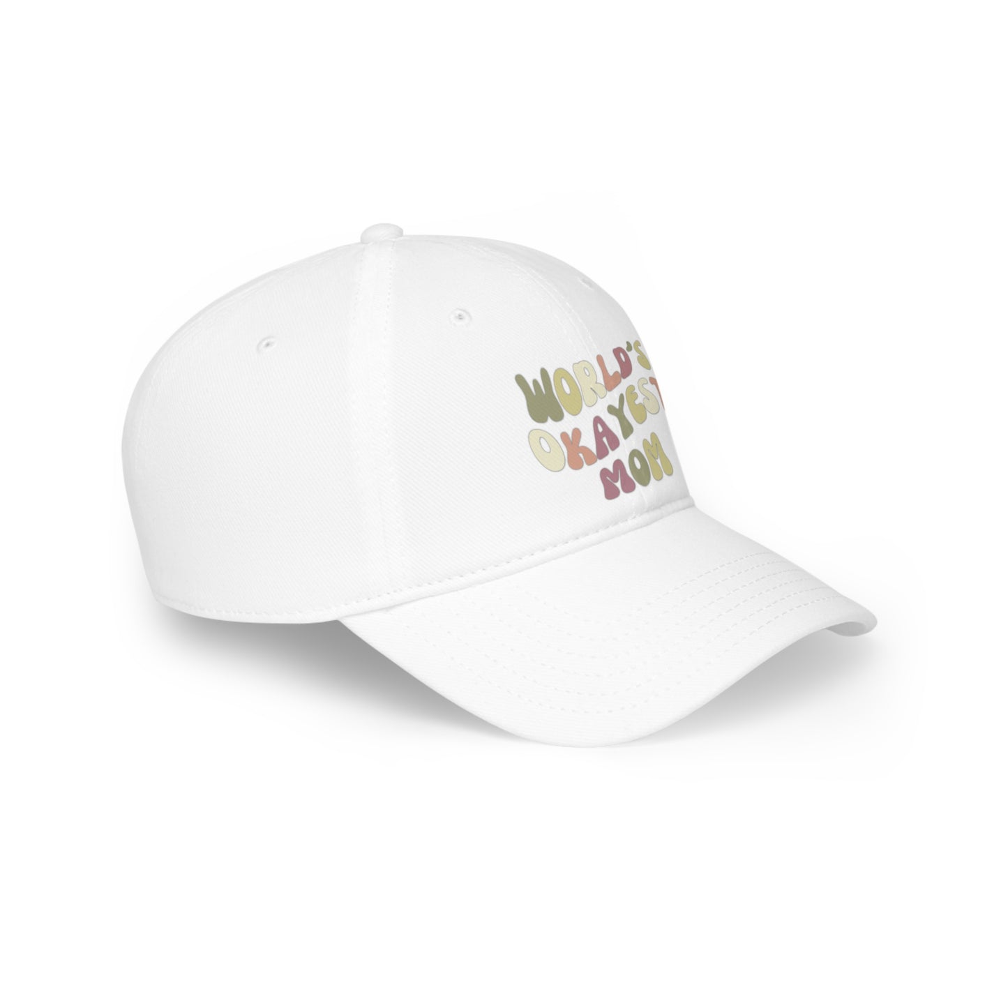"World's Okayest Mom" Hat