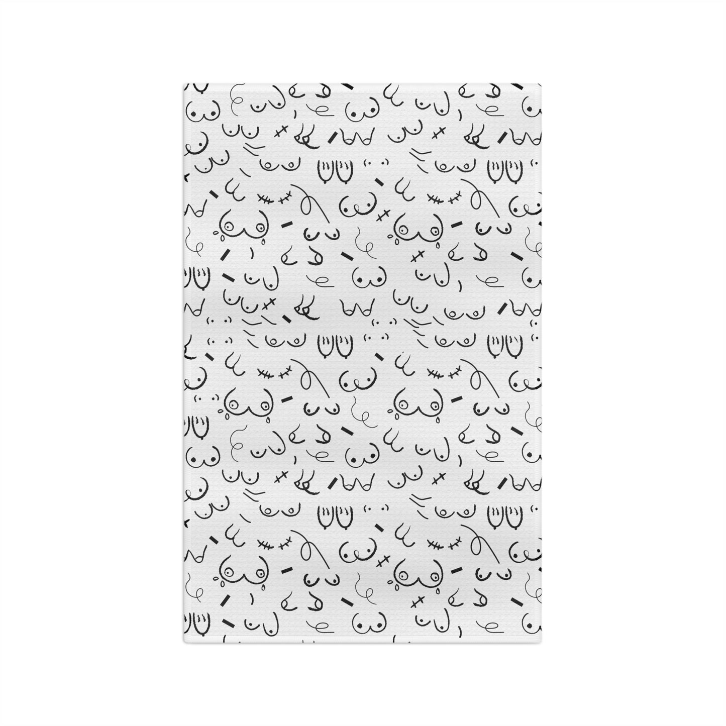 Boobie Pattern Breastfeeding Towel
