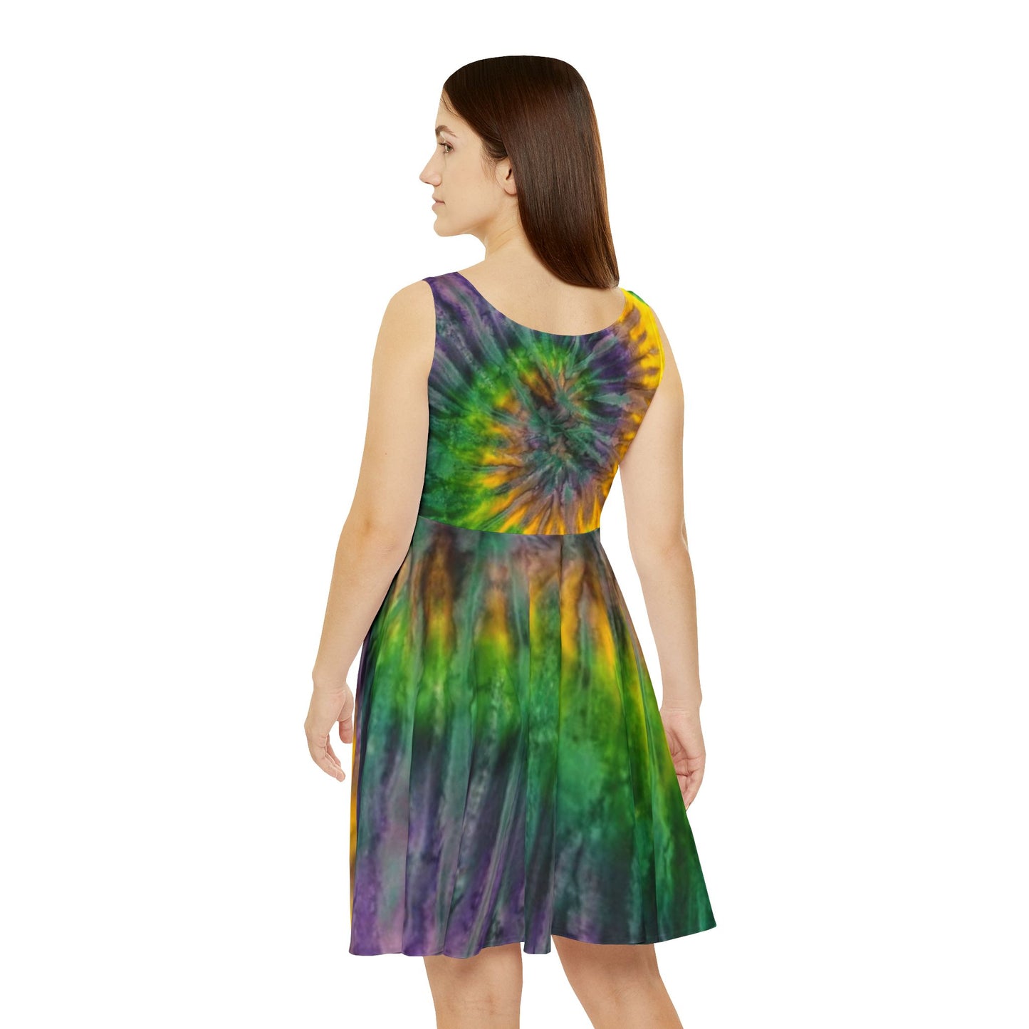 Tie Dye Mardi Gras Dress for Women