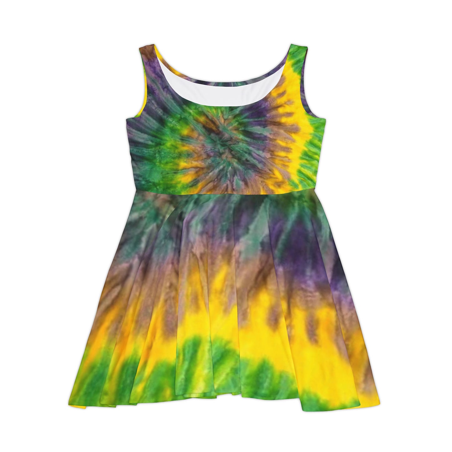 Tie Dye Mardi Gras Dress for Women