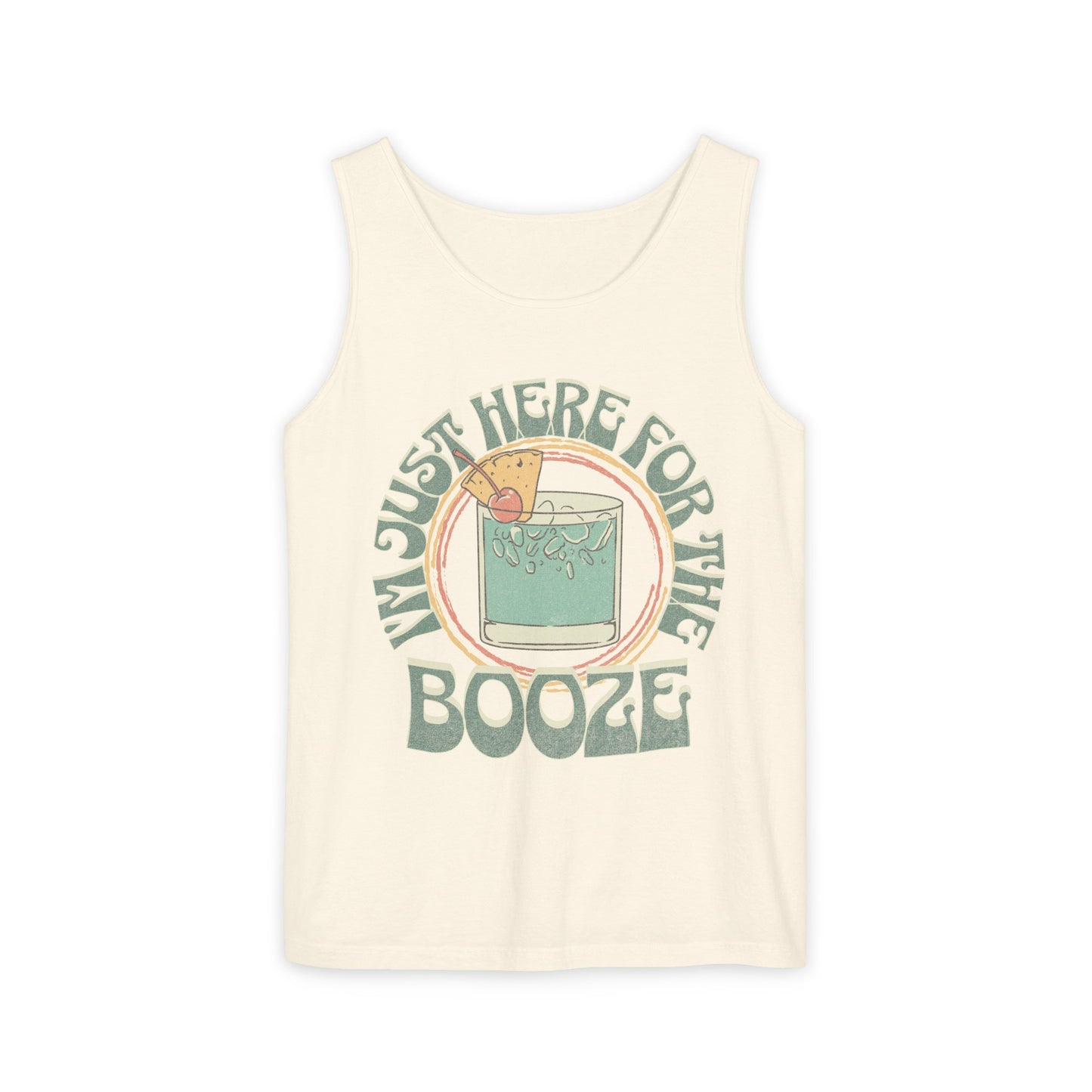 "I'm Just Here For The Booze" Unisex Tank