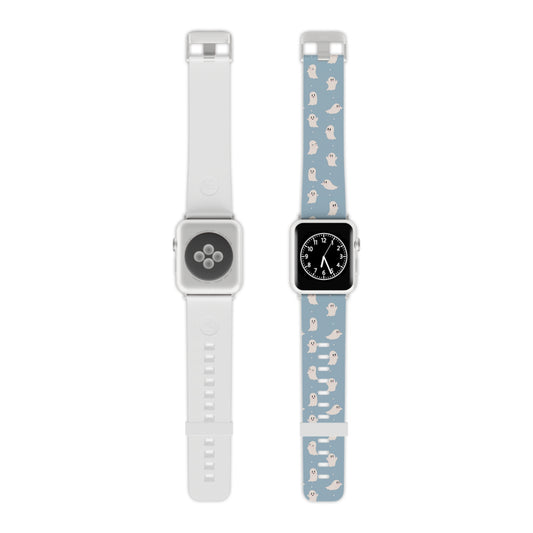 Blue Ghost Apple Watch Band
