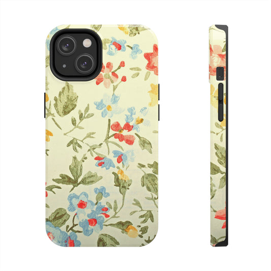 whimsical floral phone case