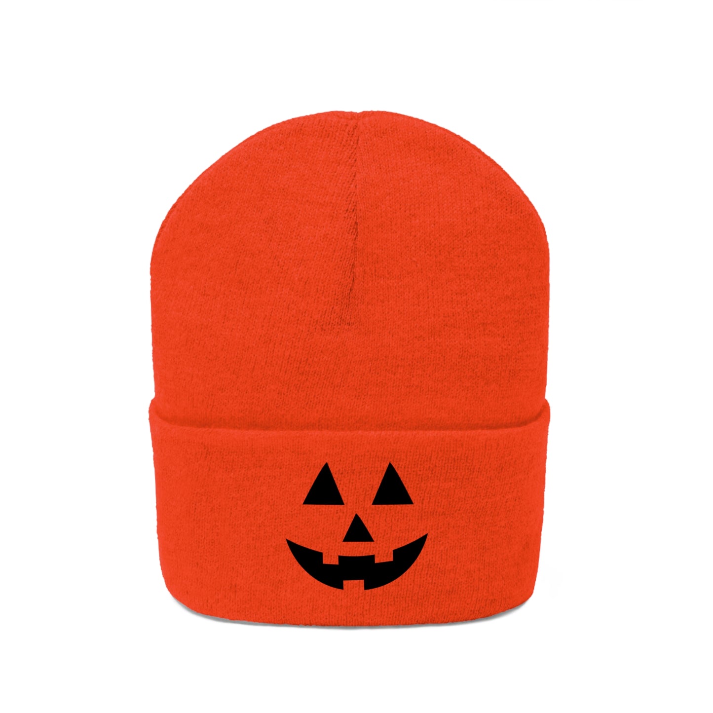 Jack-O-Lantern Halloween Beanie