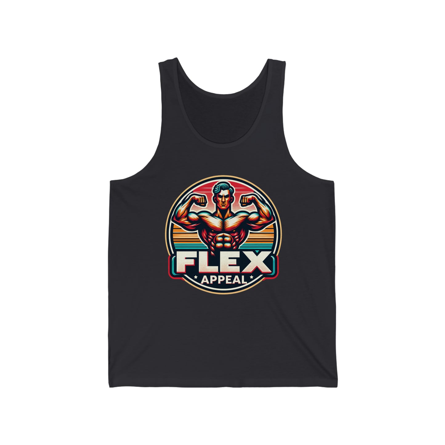 "Flex Appeal" Unisex Jersey Tank