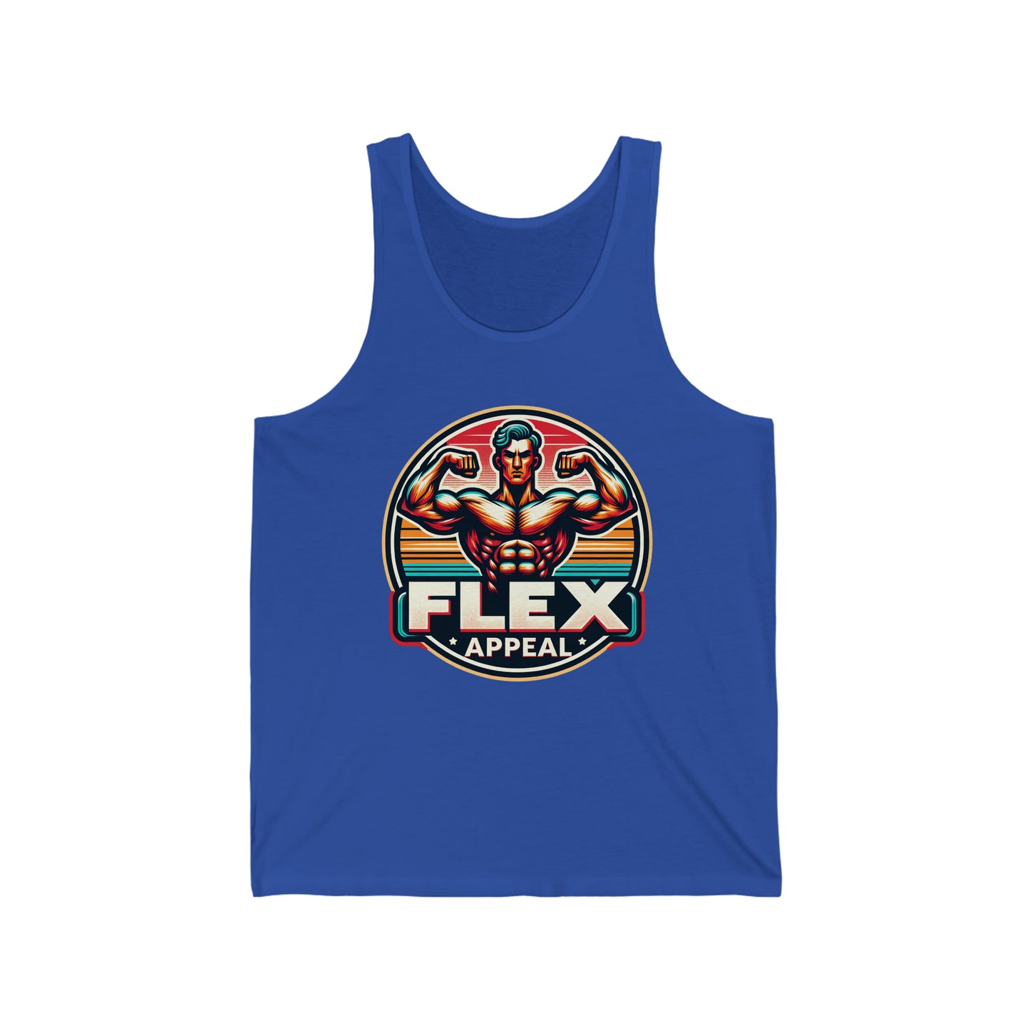 "Flex Appeal" Unisex Jersey Tank