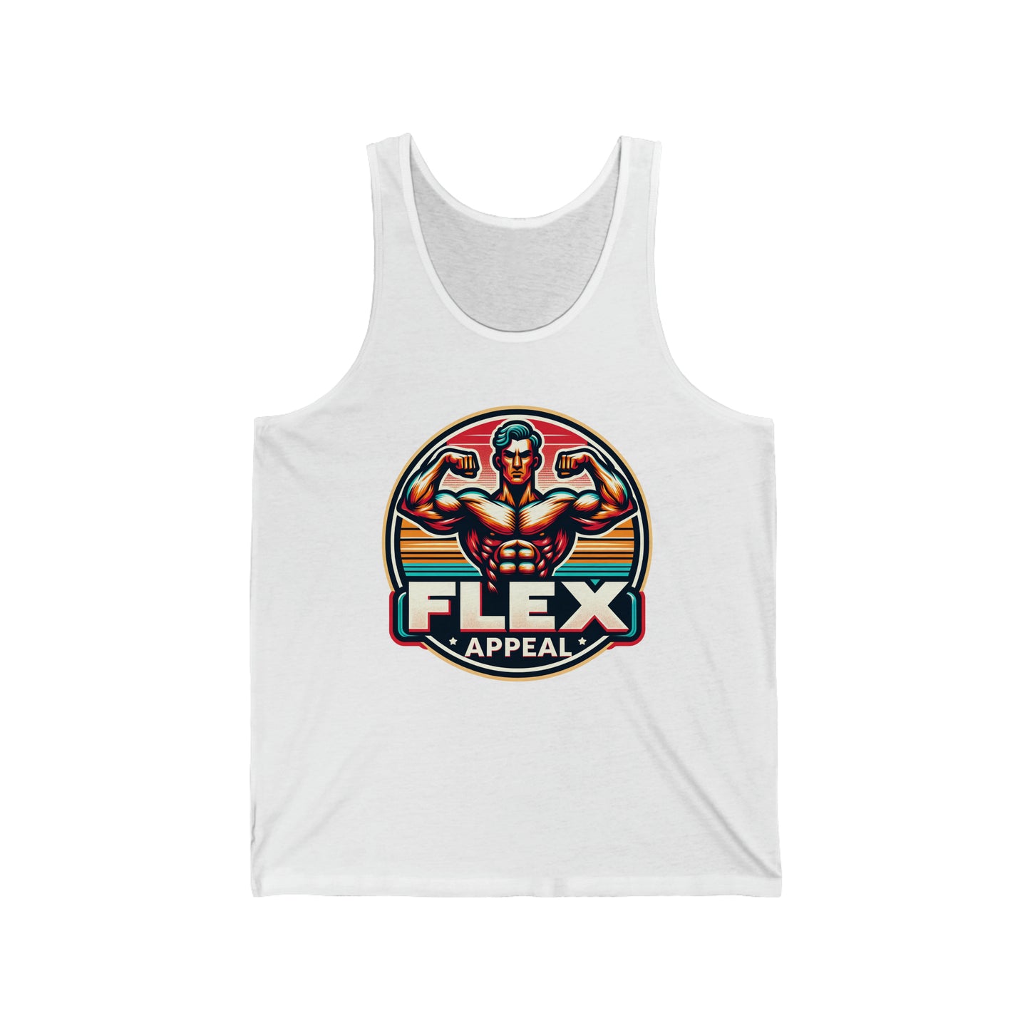 "Flex Appeal" Unisex Jersey Tank