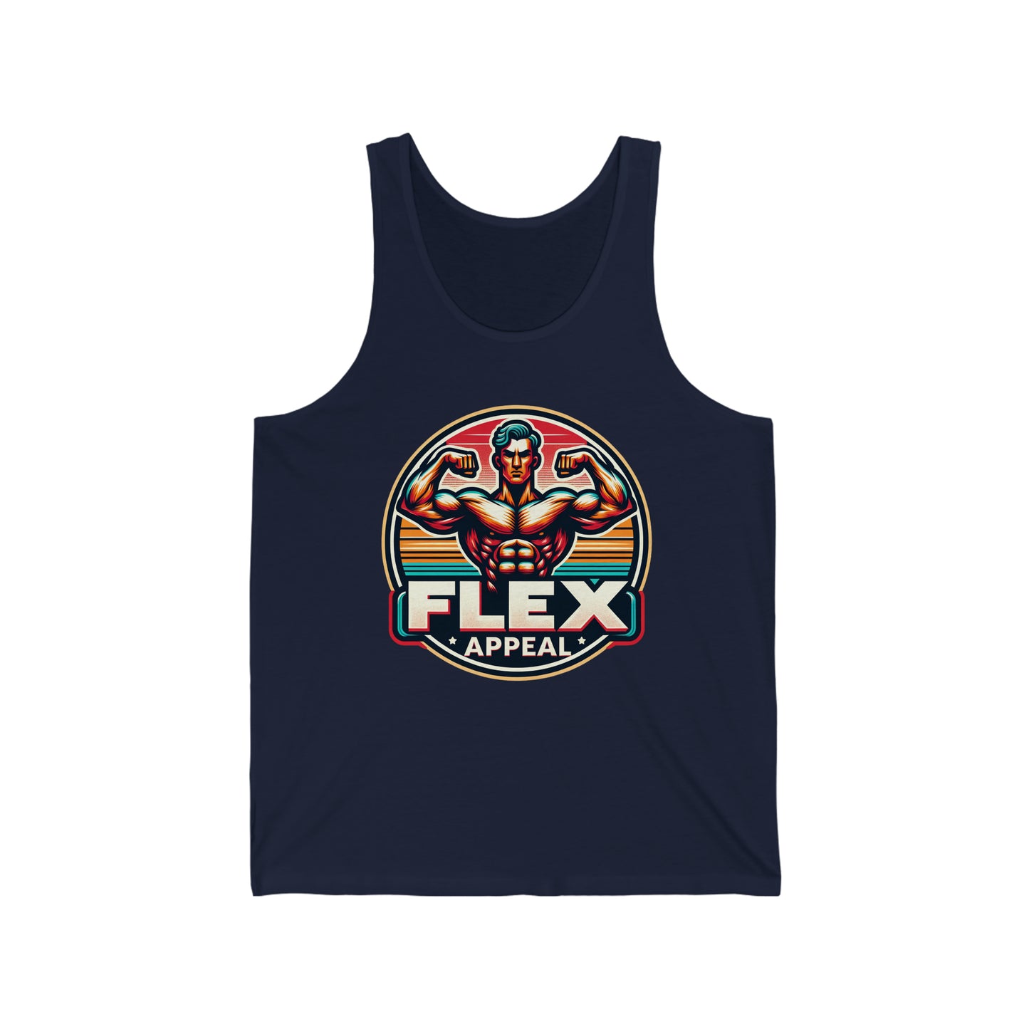 "Flex Appeal" Unisex Jersey Tank