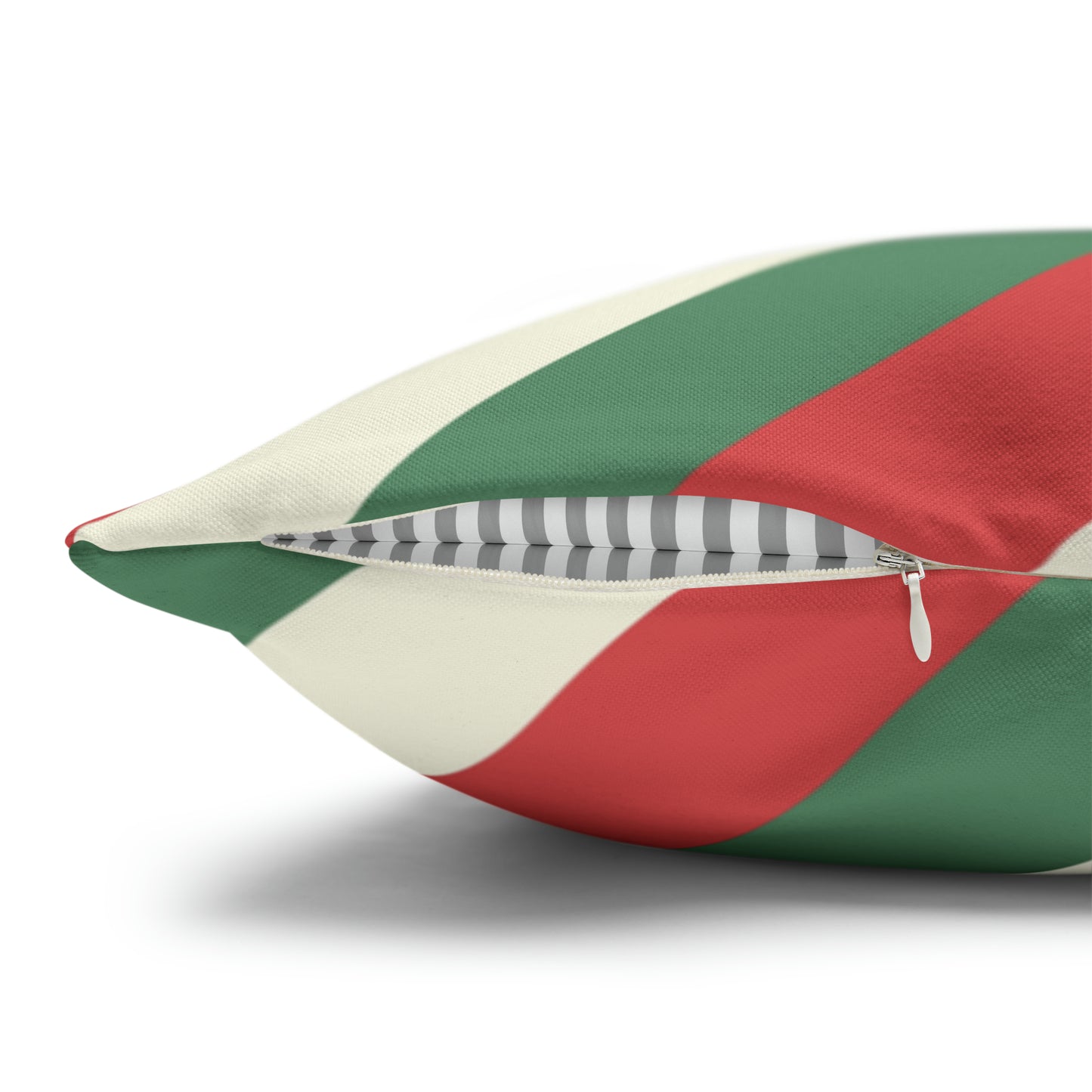 Merry Stripes Christmas Pillow Cover