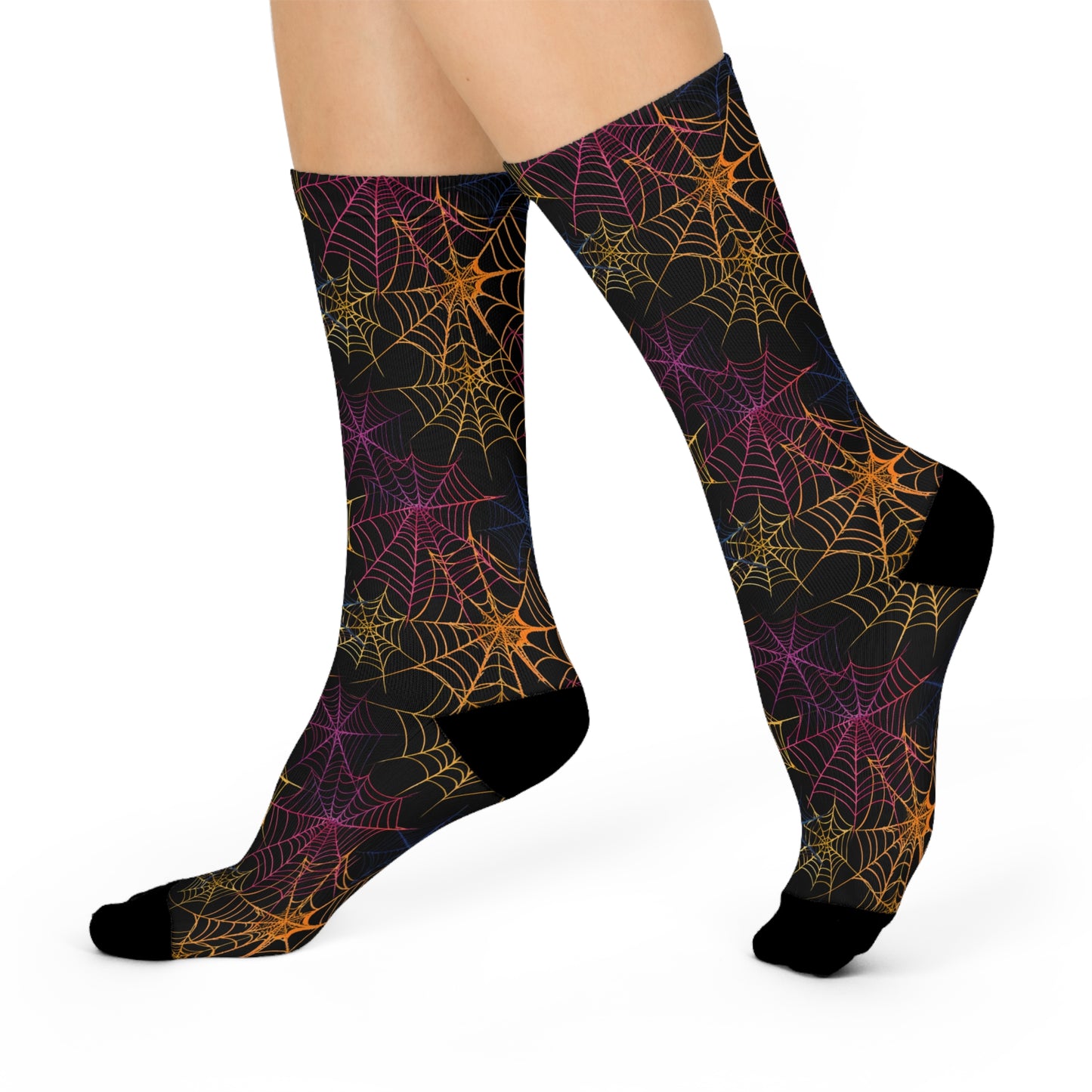 Witchy Webs - Premium Unisex Crew Socks