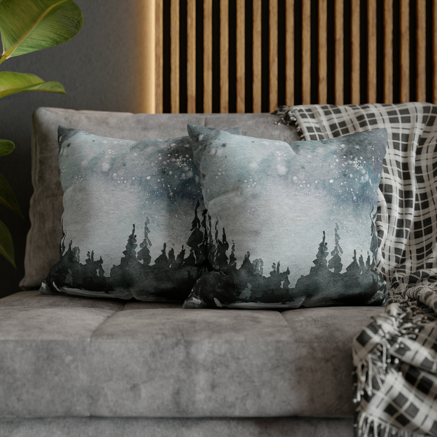 Holy Night Christmas Pillow Cover