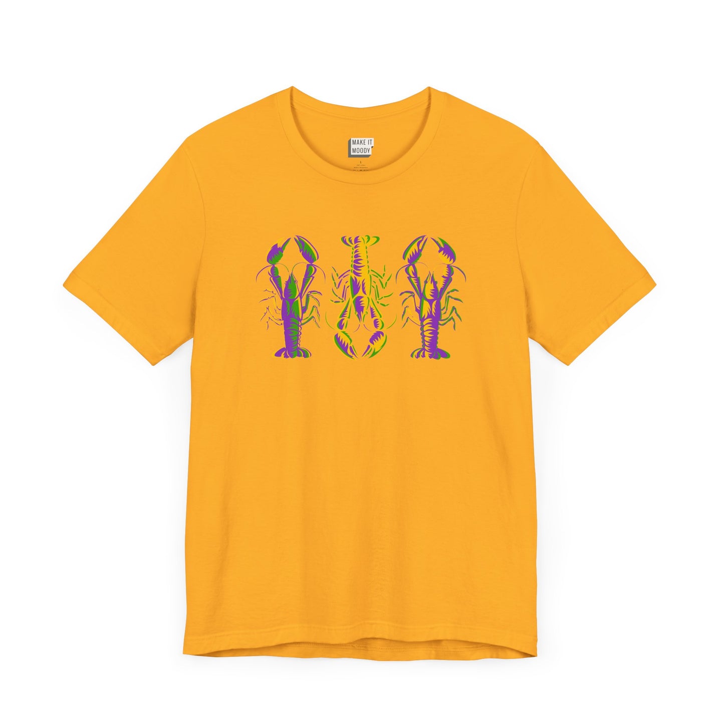 Crawfish Mardi Gras Tee