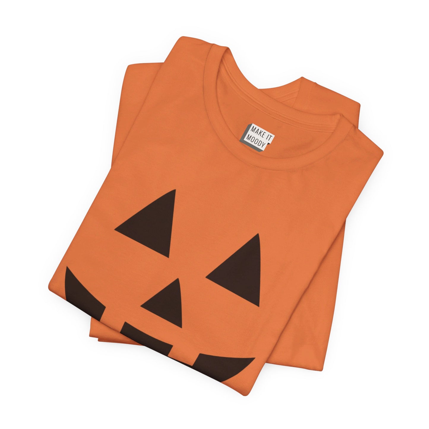 Mischievous Jack-o-Lantern Halloween Tee (Front/Back)