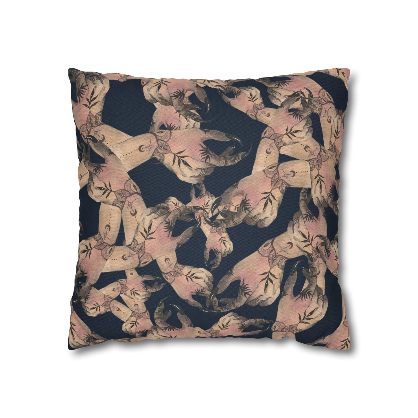 Seance Hands - Halloween Pillow Cover