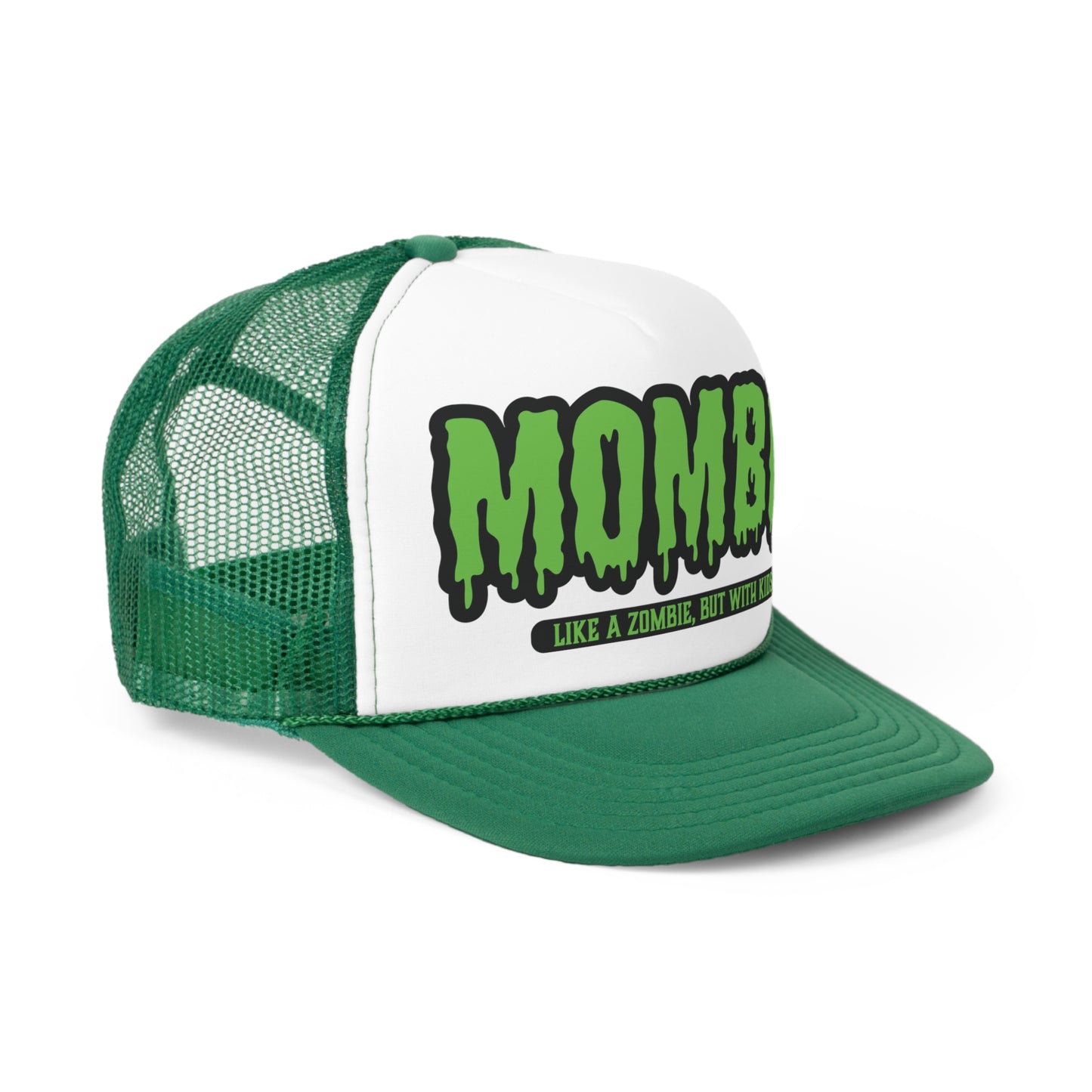 Green Mombie Halloween Trucker Hat