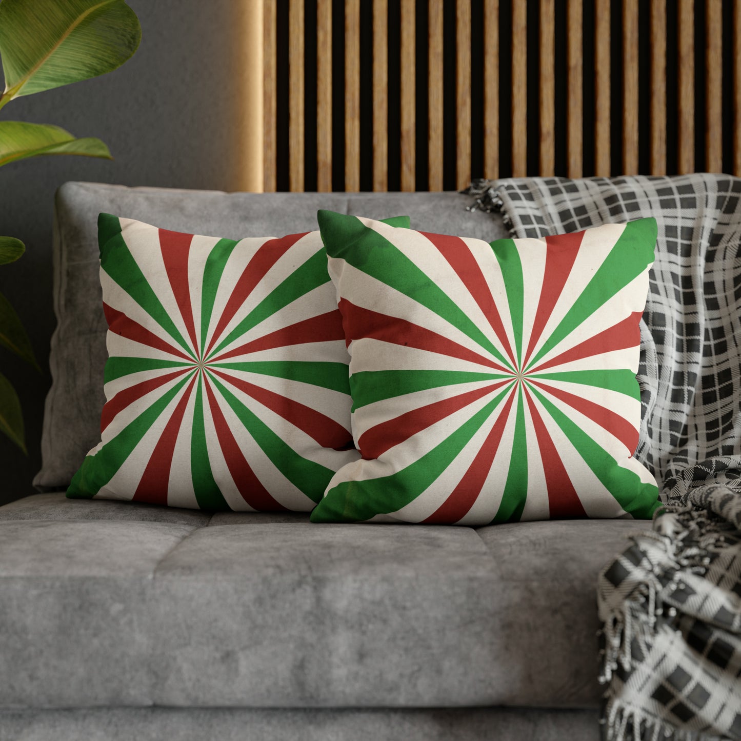Vintage Circus Christmas Pillow Cover