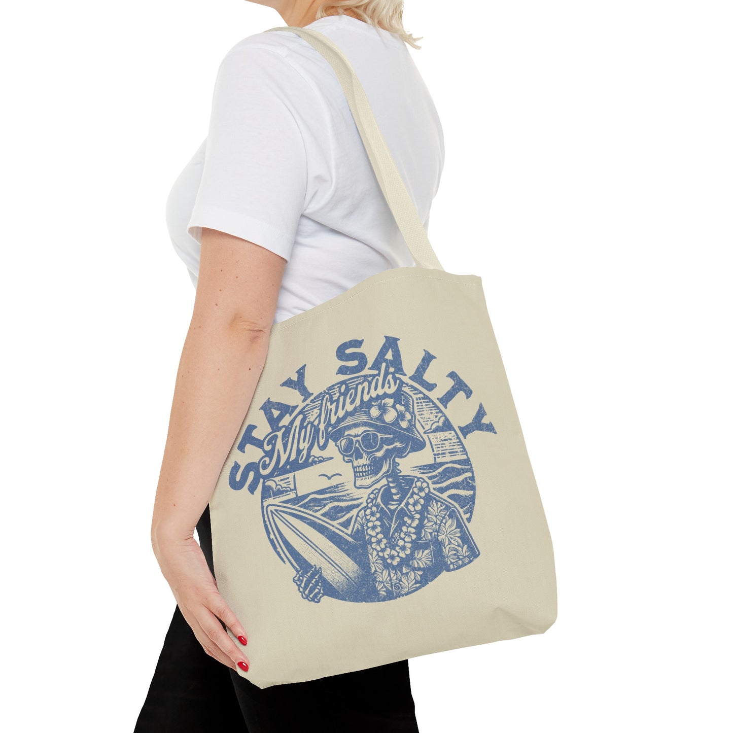 "Stay Salty, My Friends" - Beach Tote Bag