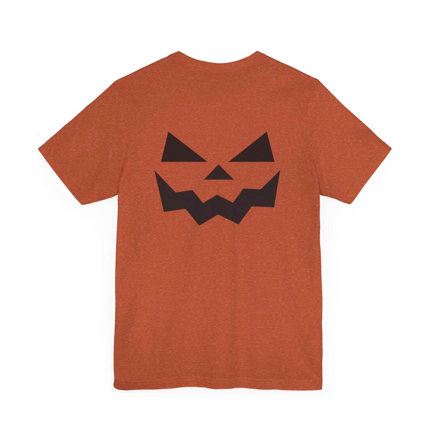 Mischievous Jack-o-Lantern Halloween Tee (Front/Back)