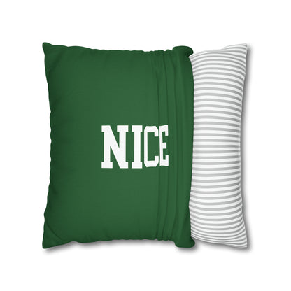Naughty or Nice Christmas Pillow Cover
