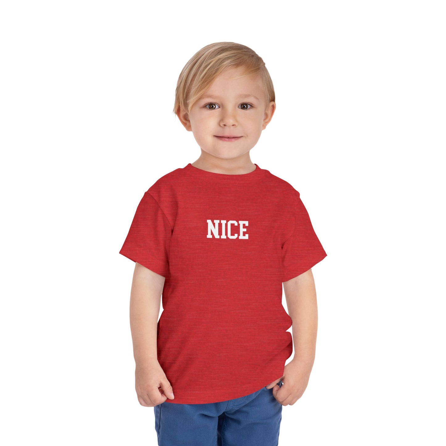 Naught or Nice - Toddler Christmas T-Shirt