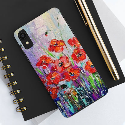 Red Poppies Phone Case