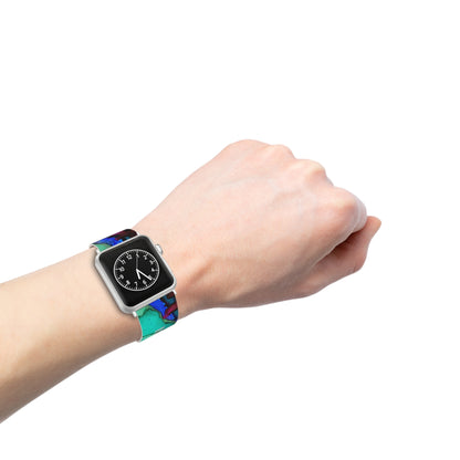 Alcohol Ink Apple Watch Band
