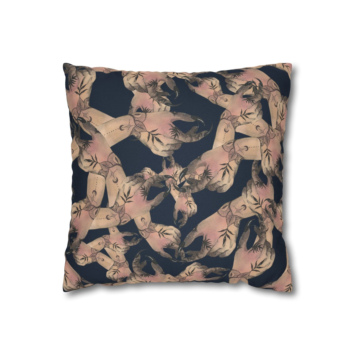 Seance Hands - Halloween Pillow Cover