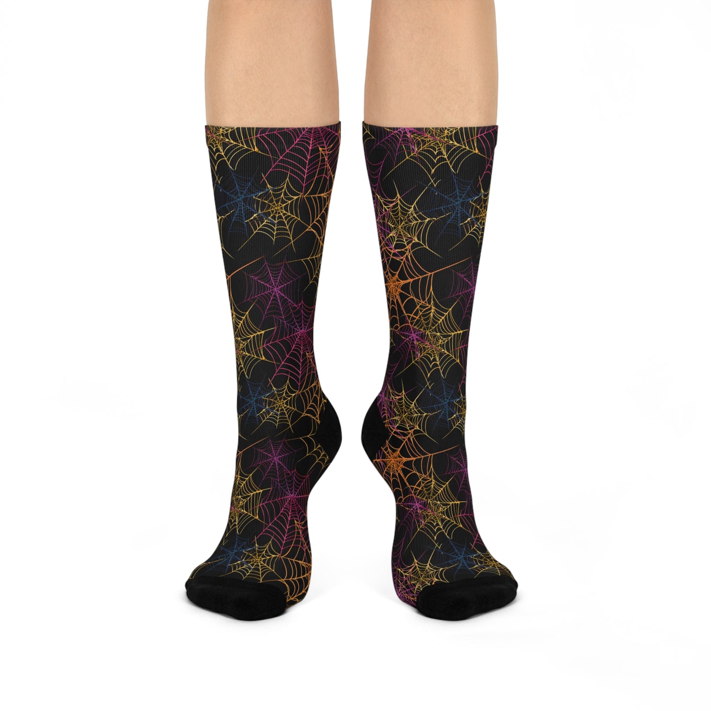 Witchy Webs - Premium Unisex Crew Socks