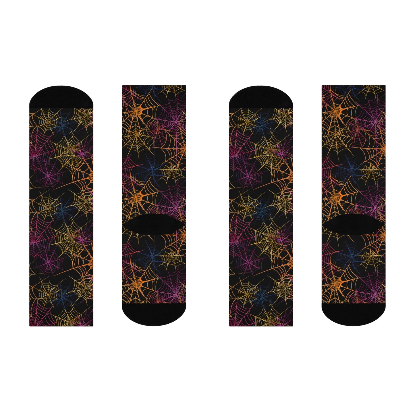 Witchy Webs - Premium Unisex Crew Socks