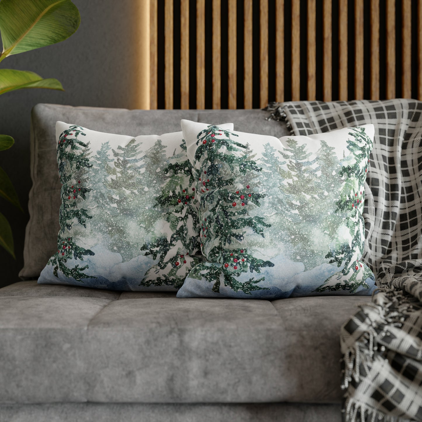 Winter Wonderland Christmas Pillow Cover