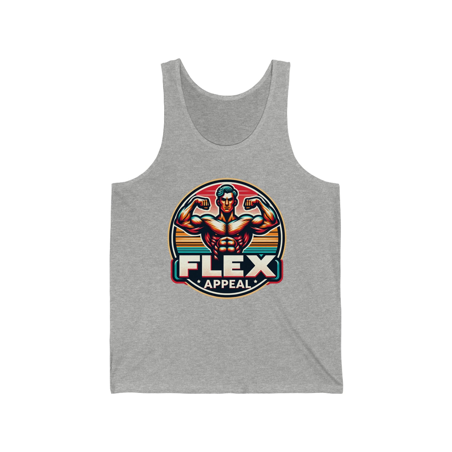 "Flex Appeal" Unisex Jersey Tank