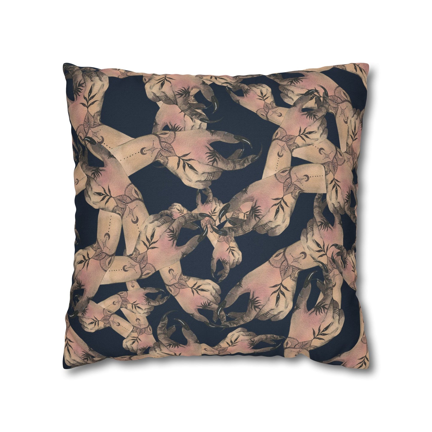 Seance Hands - Halloween Pillow Cover