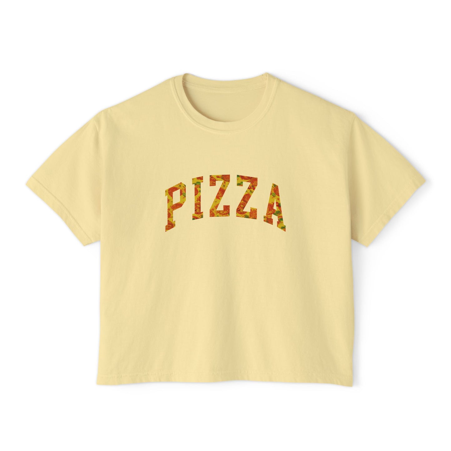 "Pizza" - Women's Boxy Tee