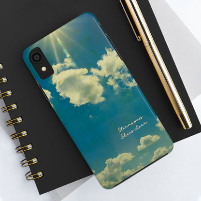 Storms Pass, Skies Clear Phone Case