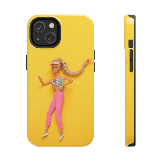 barbie themed phone case