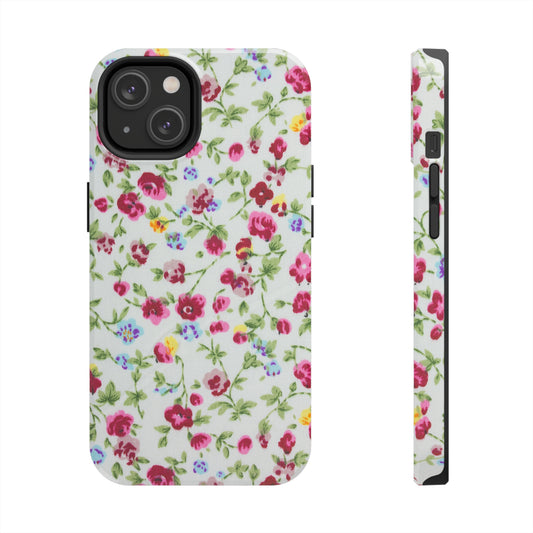 rustic chic floral phone case