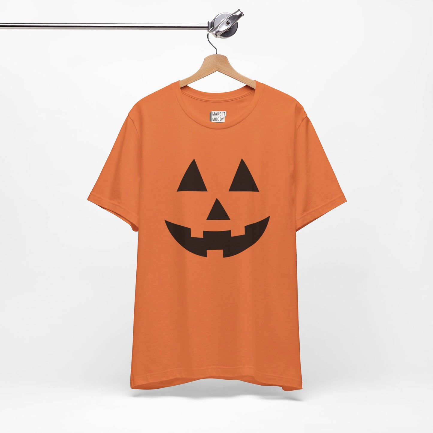 Mischievous Jack-o-Lantern Halloween Tee (Front/Back)