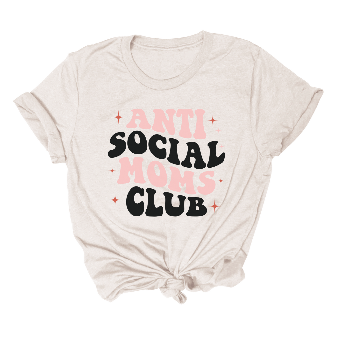 Anti-Social Mom's Club Tee