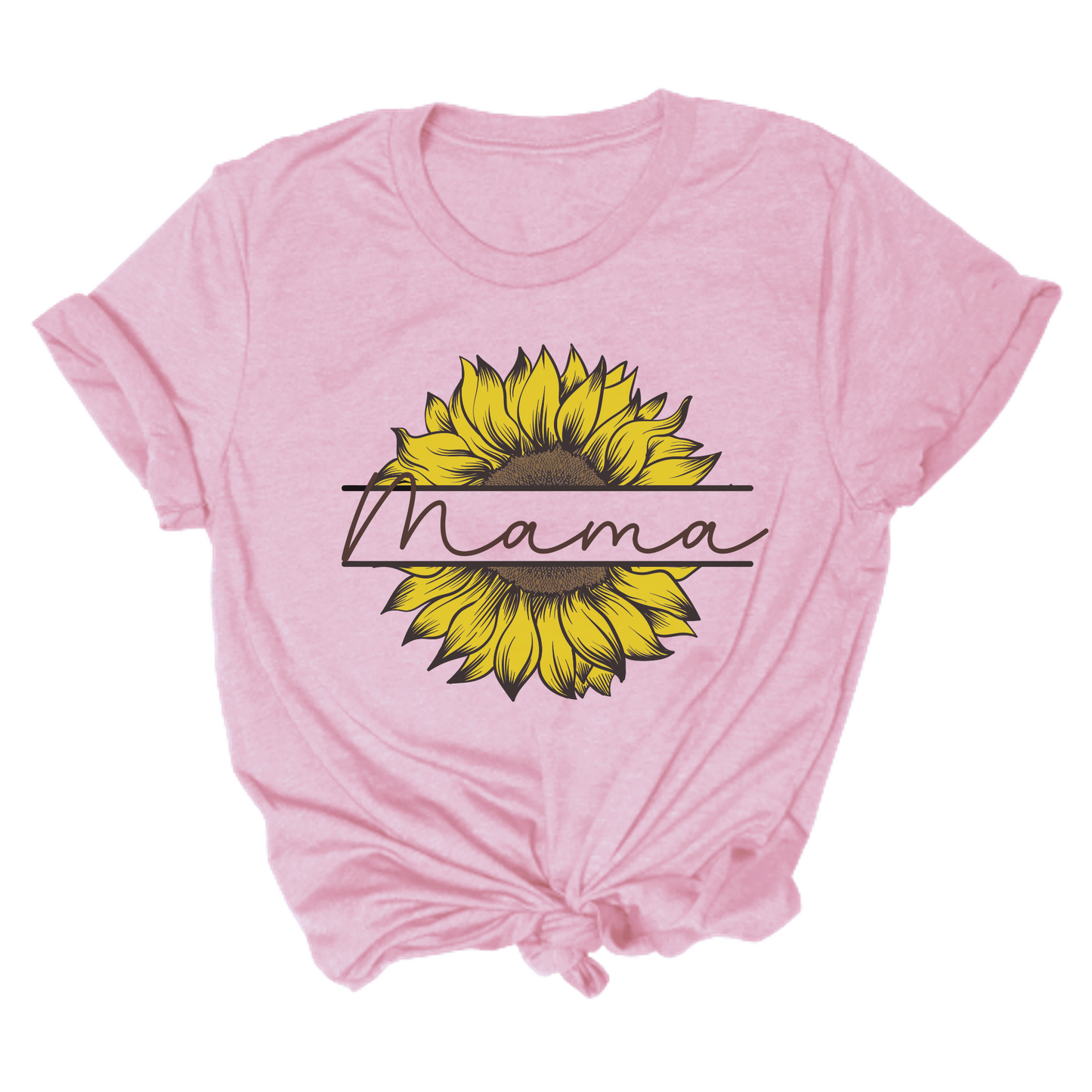 "Mama" Sunflower Tee