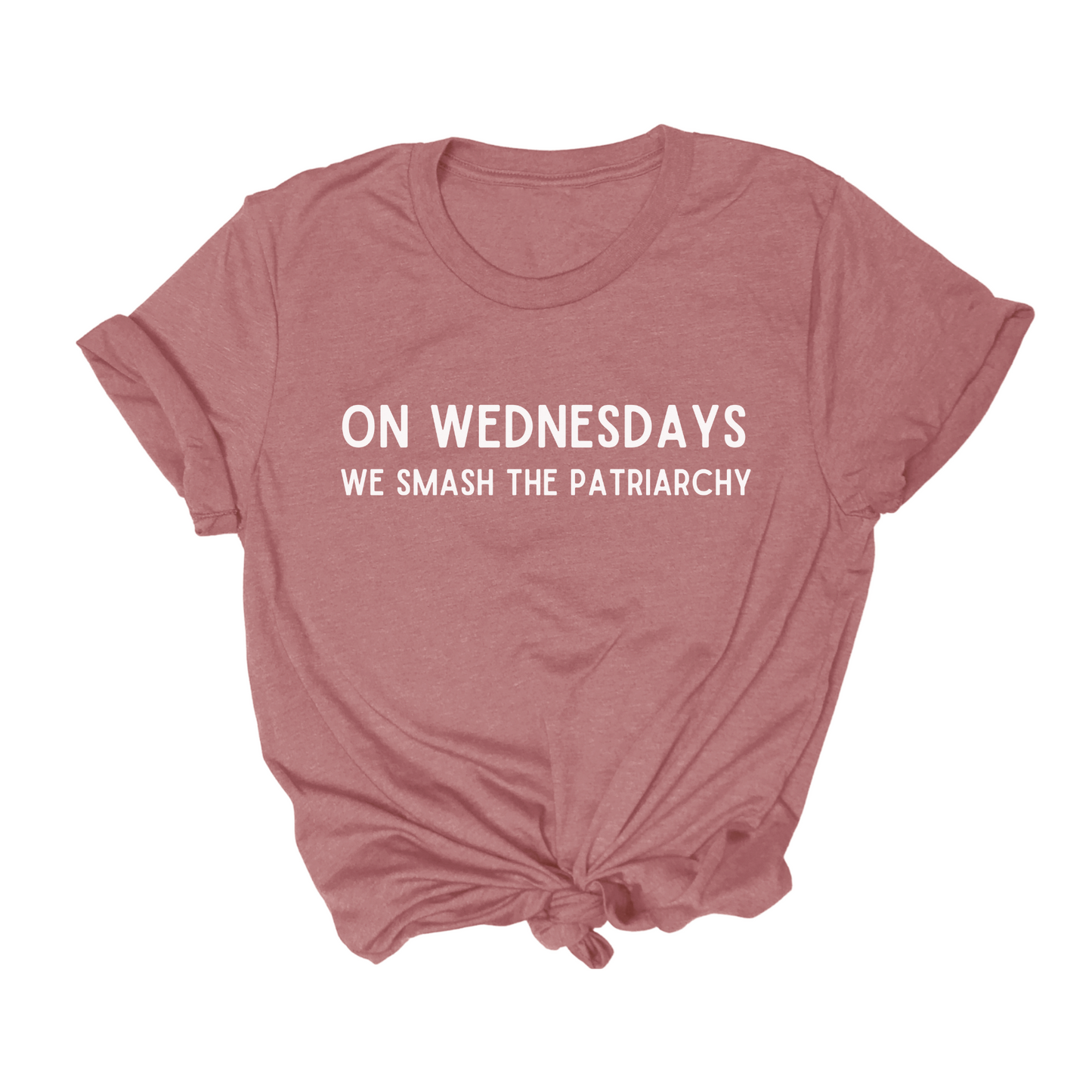 "On Wednesdays We Smash The Patriarchy" Tee