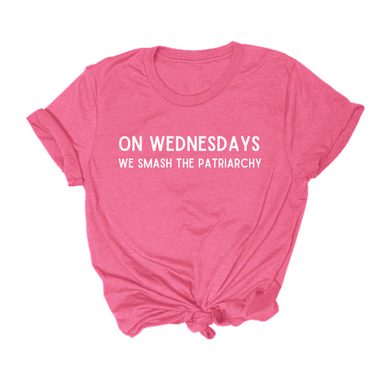 "On Wednesdays We Smash The Patriarchy" Tee