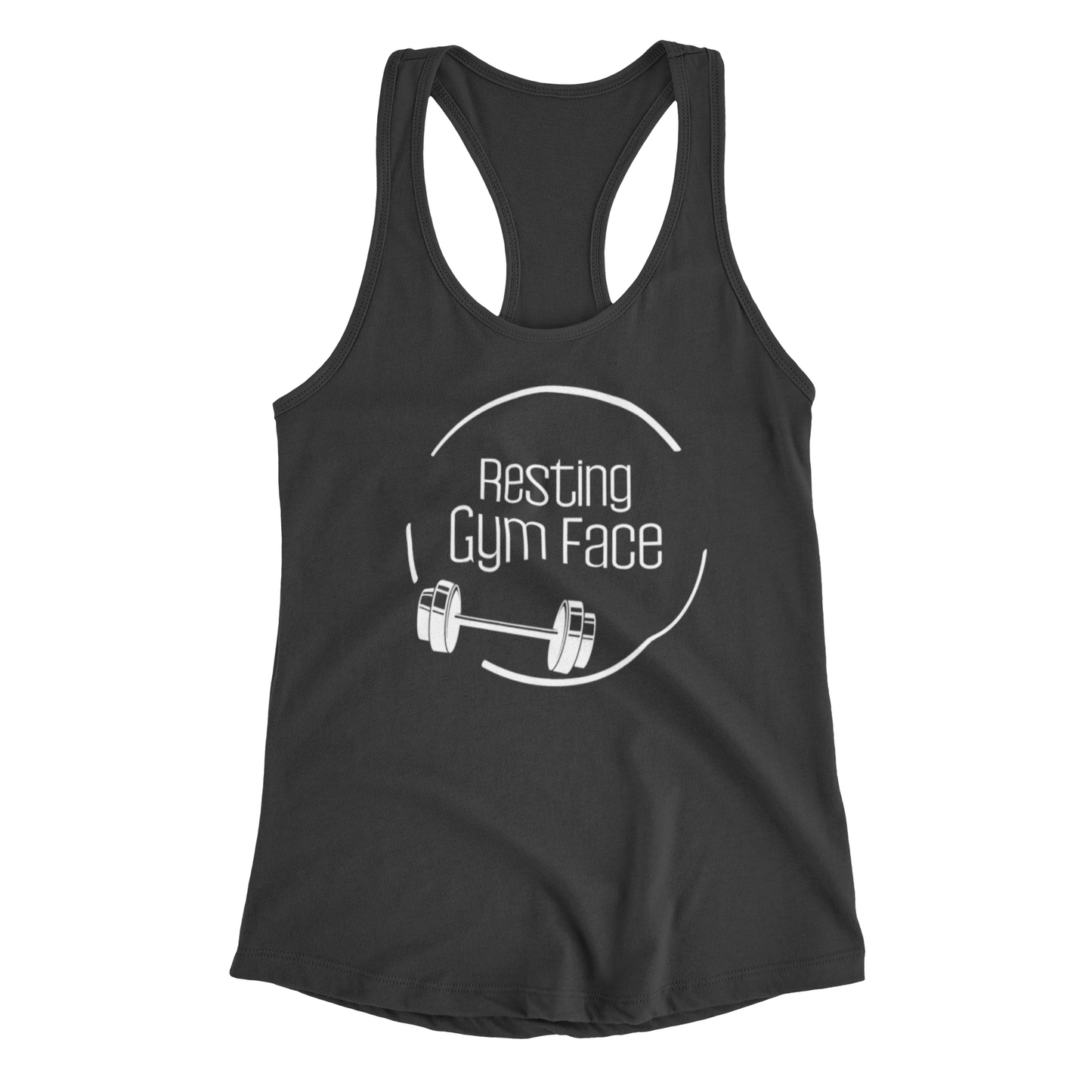 "Resting Gym Face" Gym Tank