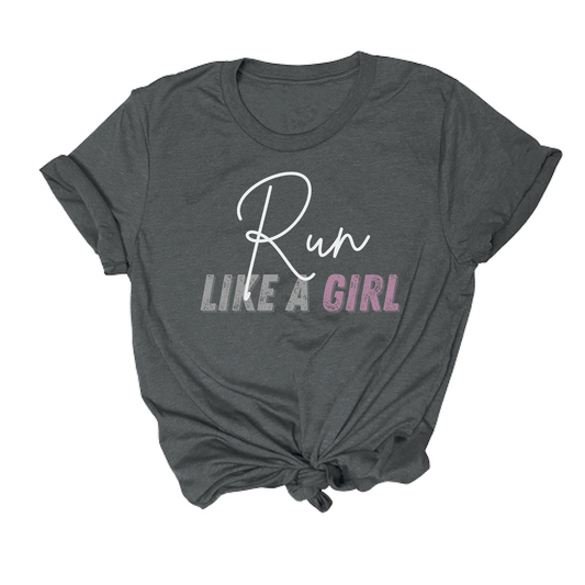 Run Like A Girl Tee