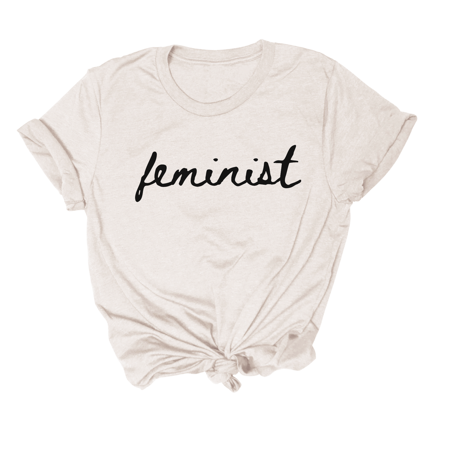 feminism themed tshirt that says feminist