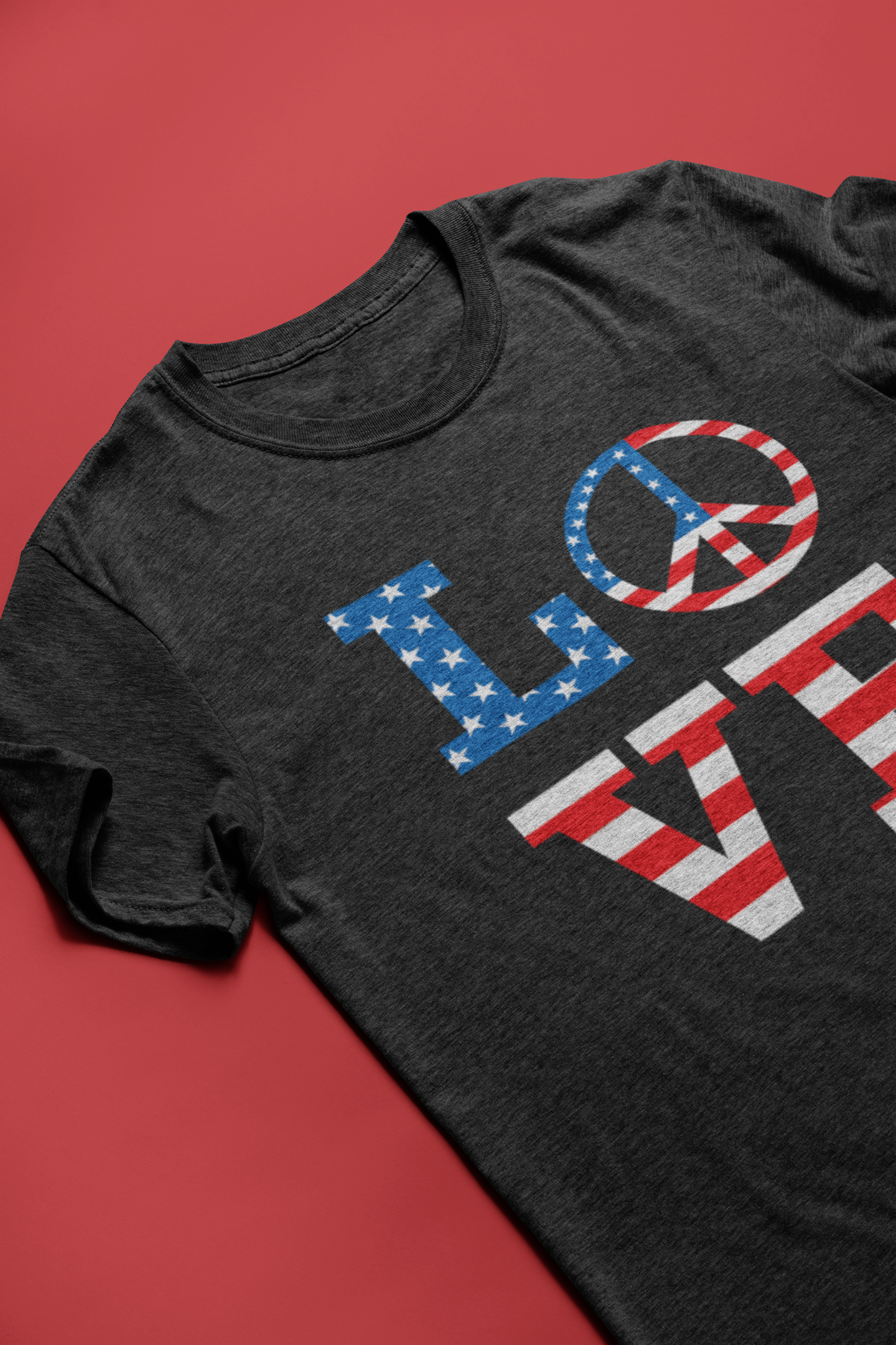 Patriotic LOVE Tee